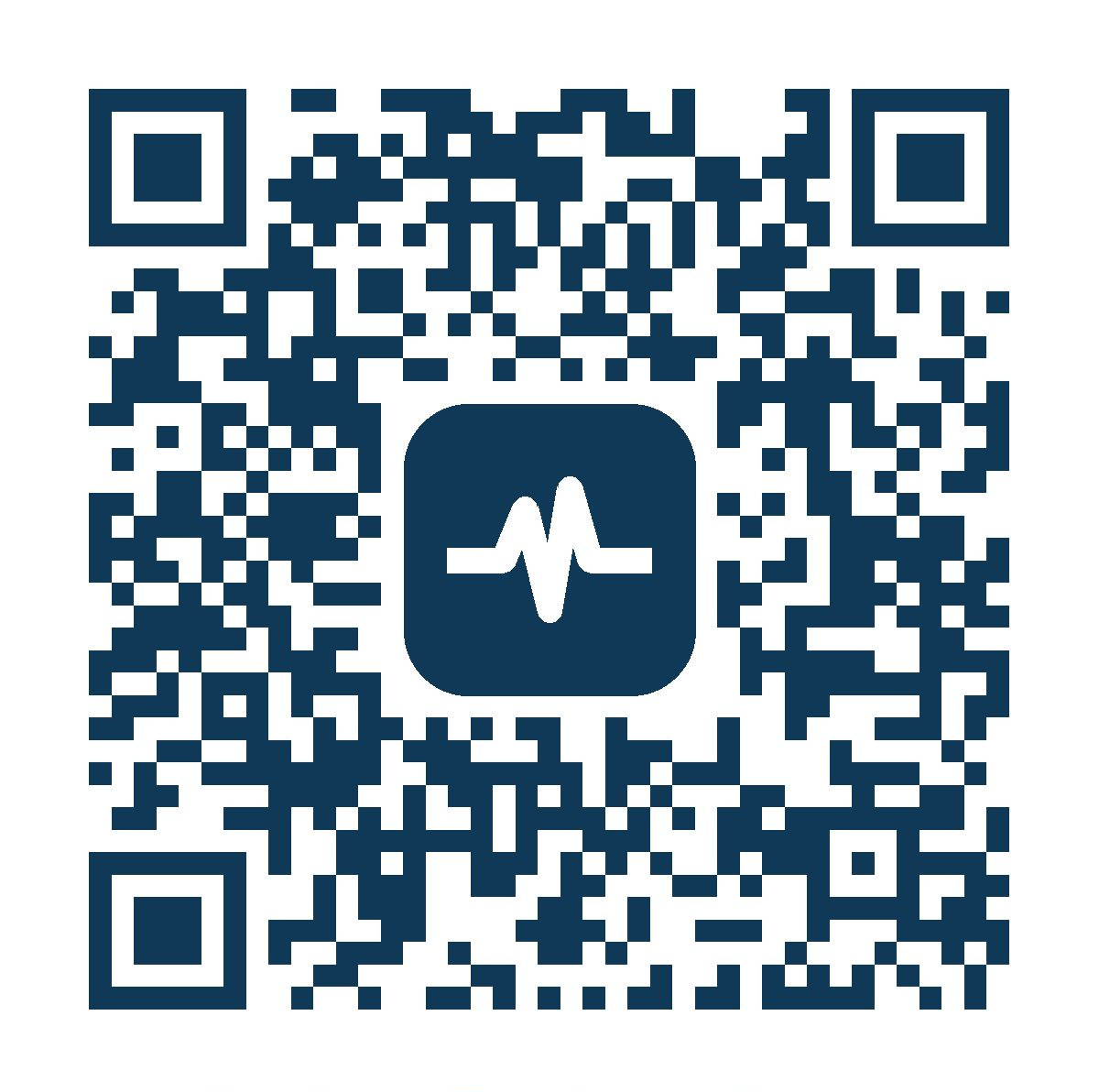 QR code to download the Lake Pulse App from the App Store